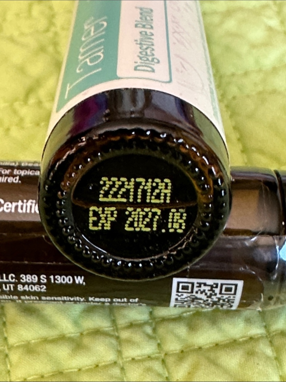 Doterra Tamer Digestive Blend Roll-On — seal in tact, never opened - Picture 2 of 3
